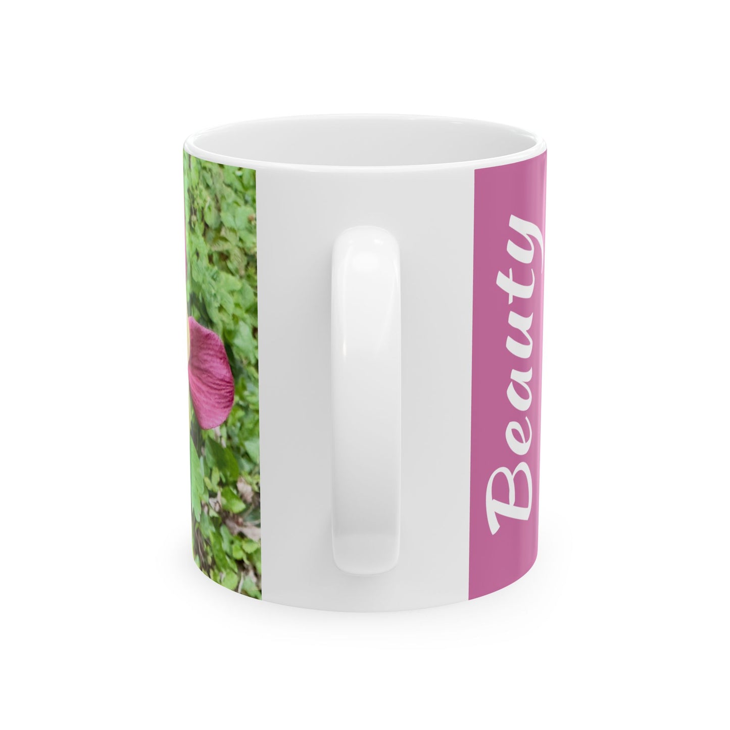 Columbine Flower Ceramic Coffee Mug (11, 15oz)