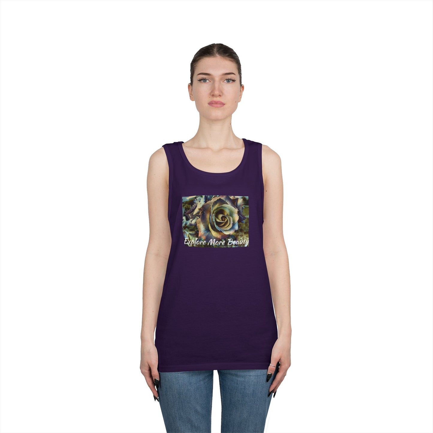 Explore More Beauty Cotton Tank Top