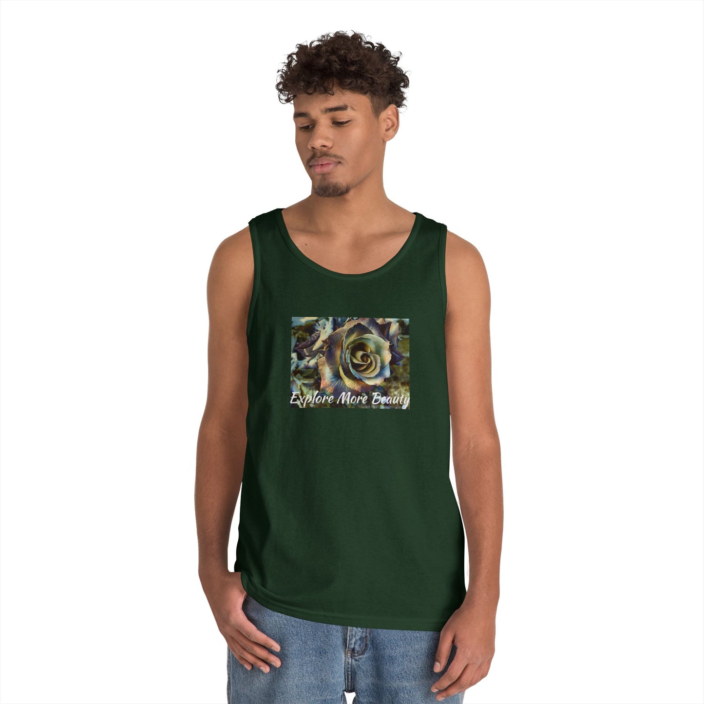 Explore More Beauty Cotton Tank Top