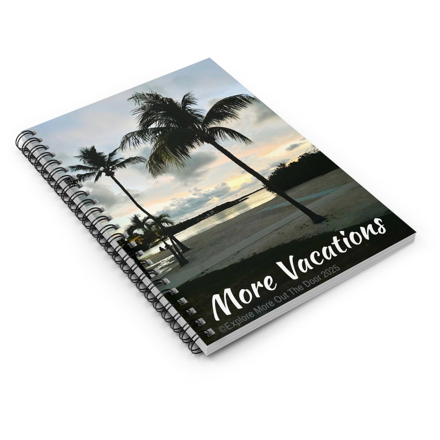 Tropical Vacation Notebook - More Vacations, Travel Journal, Gift for Travelers, Beach Planner, Nature Lover's Diary