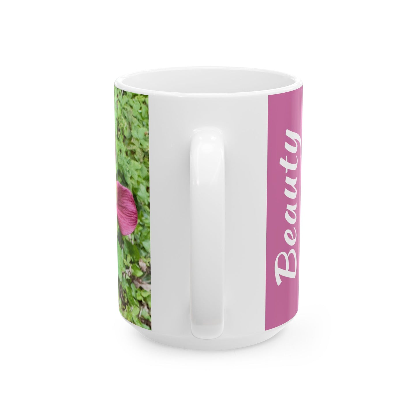Columbine Flower Ceramic Coffee Mug (11, 15oz)