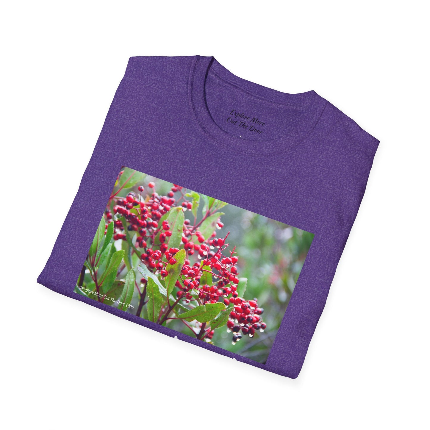 Berry and Bright Cheerful Softstyle T-Shirt
