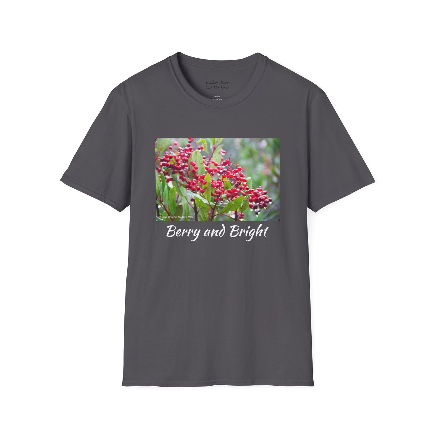 Berry and Bright Cheerful Softstyle T-Shirt
