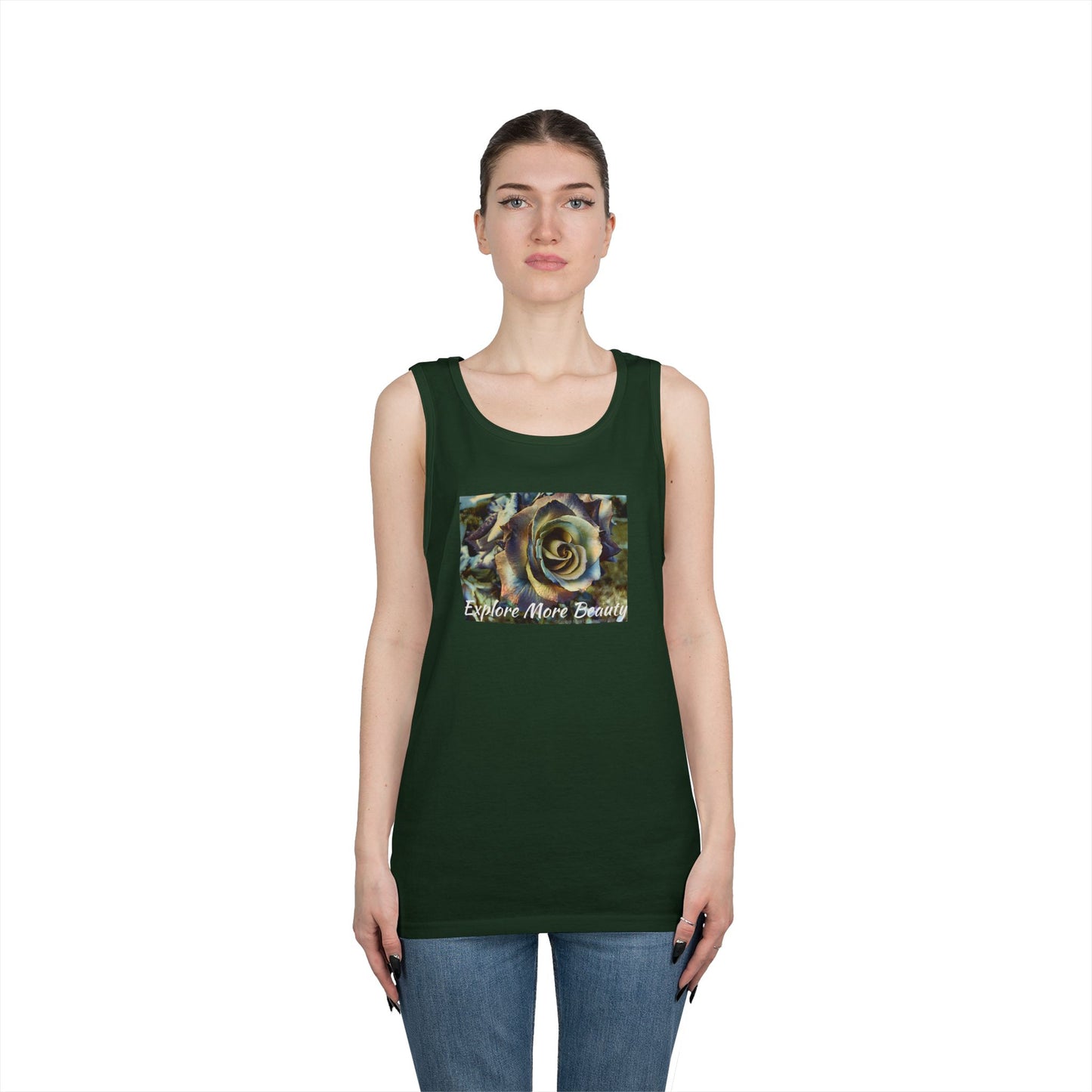Explore More Beauty Cotton Tank Top