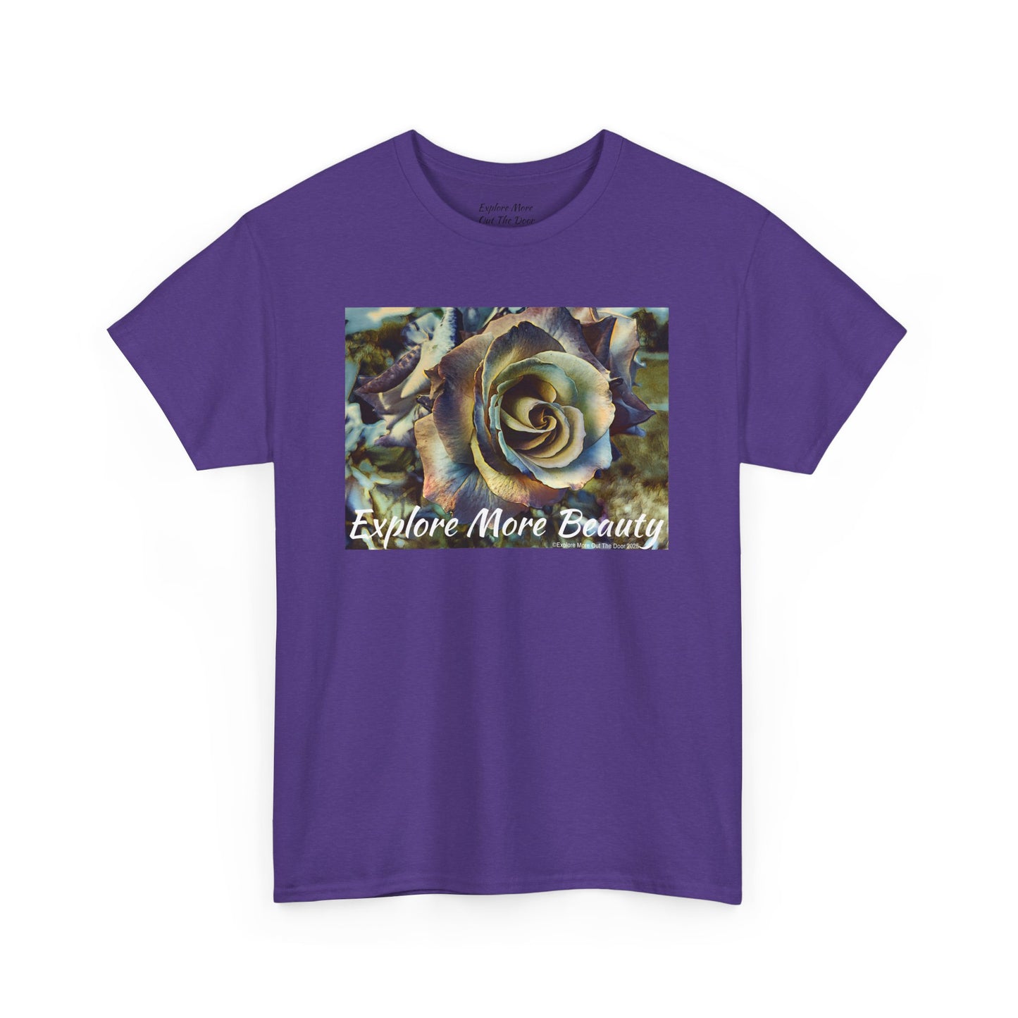 Explore More Beauty Rose Quality Cotton Tee