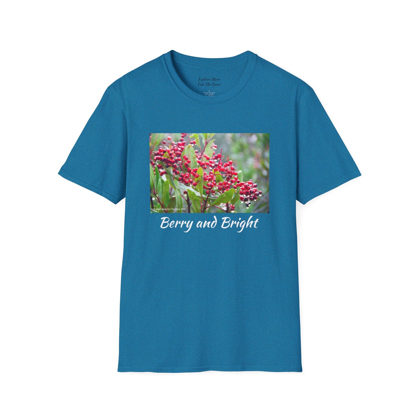 Berry and Bright Cheerful Softstyle T-Shirt