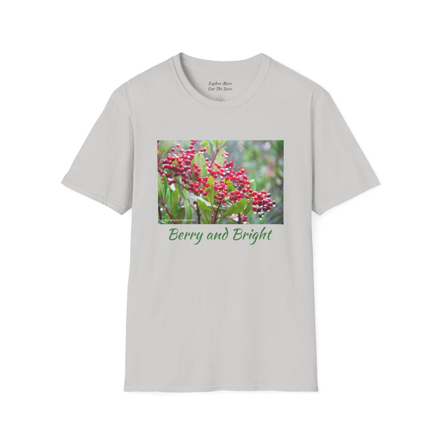 Berry and Bright Cheerful Softstyle T-Shirt