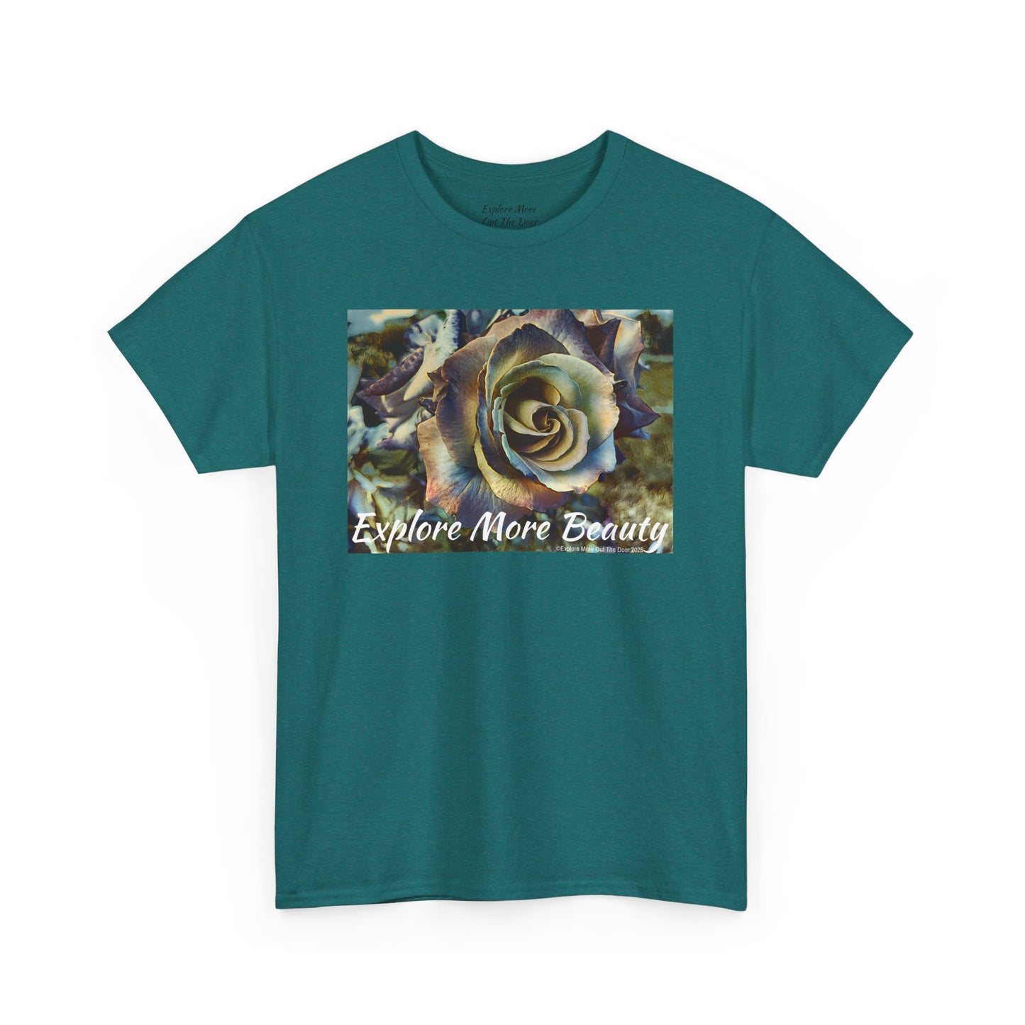 Explore More Beauty Rose Quality Cotton Tee