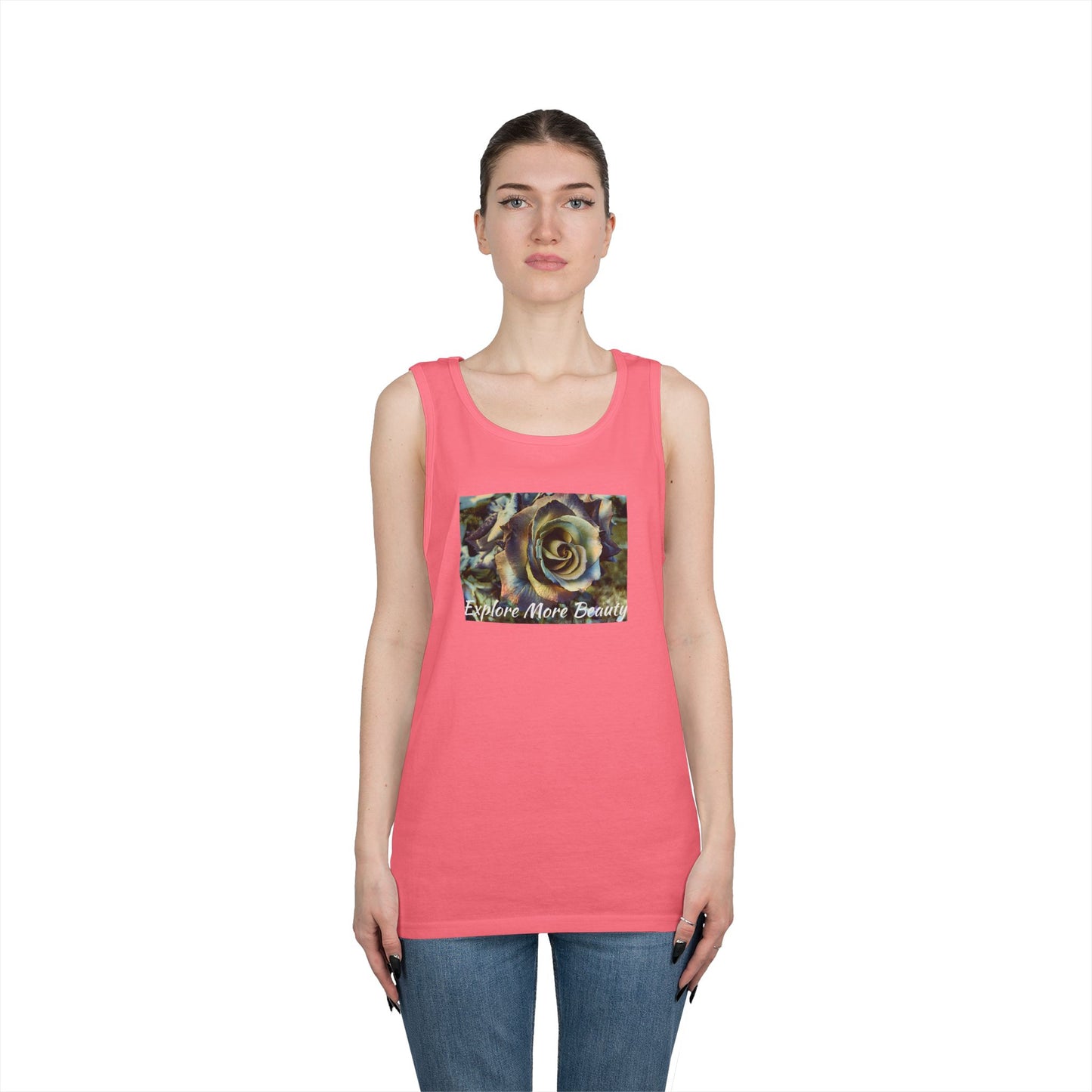 Explore More Beauty Cotton Tank Top