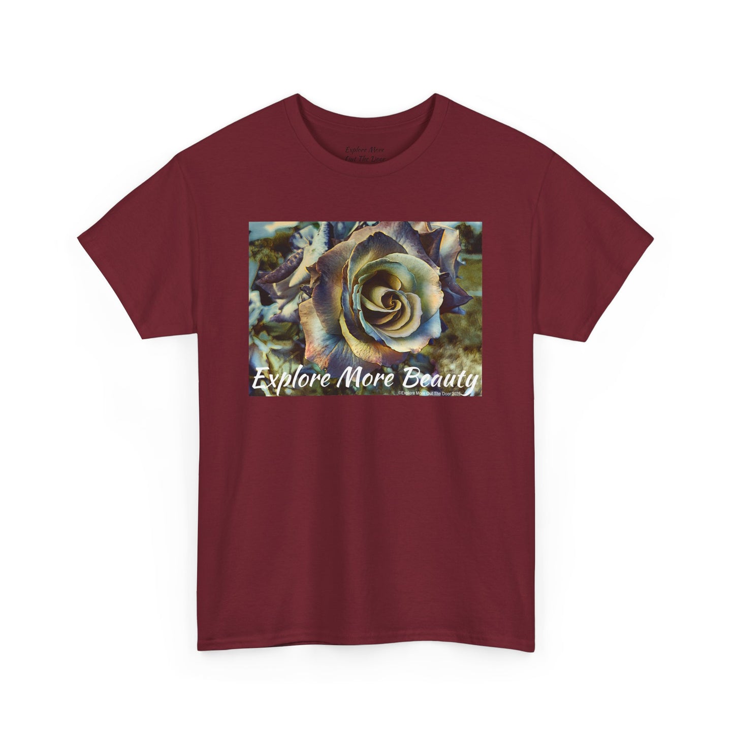 Explore More Beauty Rose Quality Cotton Tee