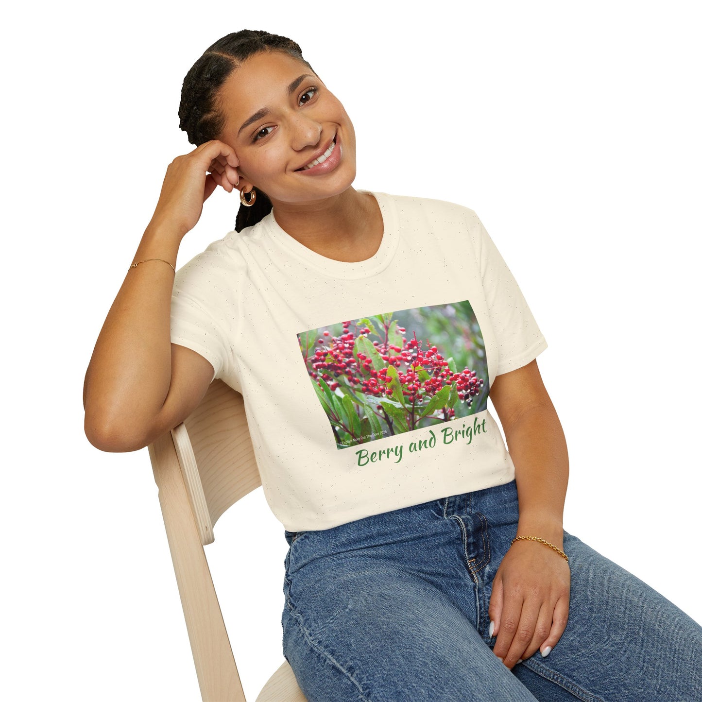 Berry and Bright Cheerful Softstyle T-Shirt
