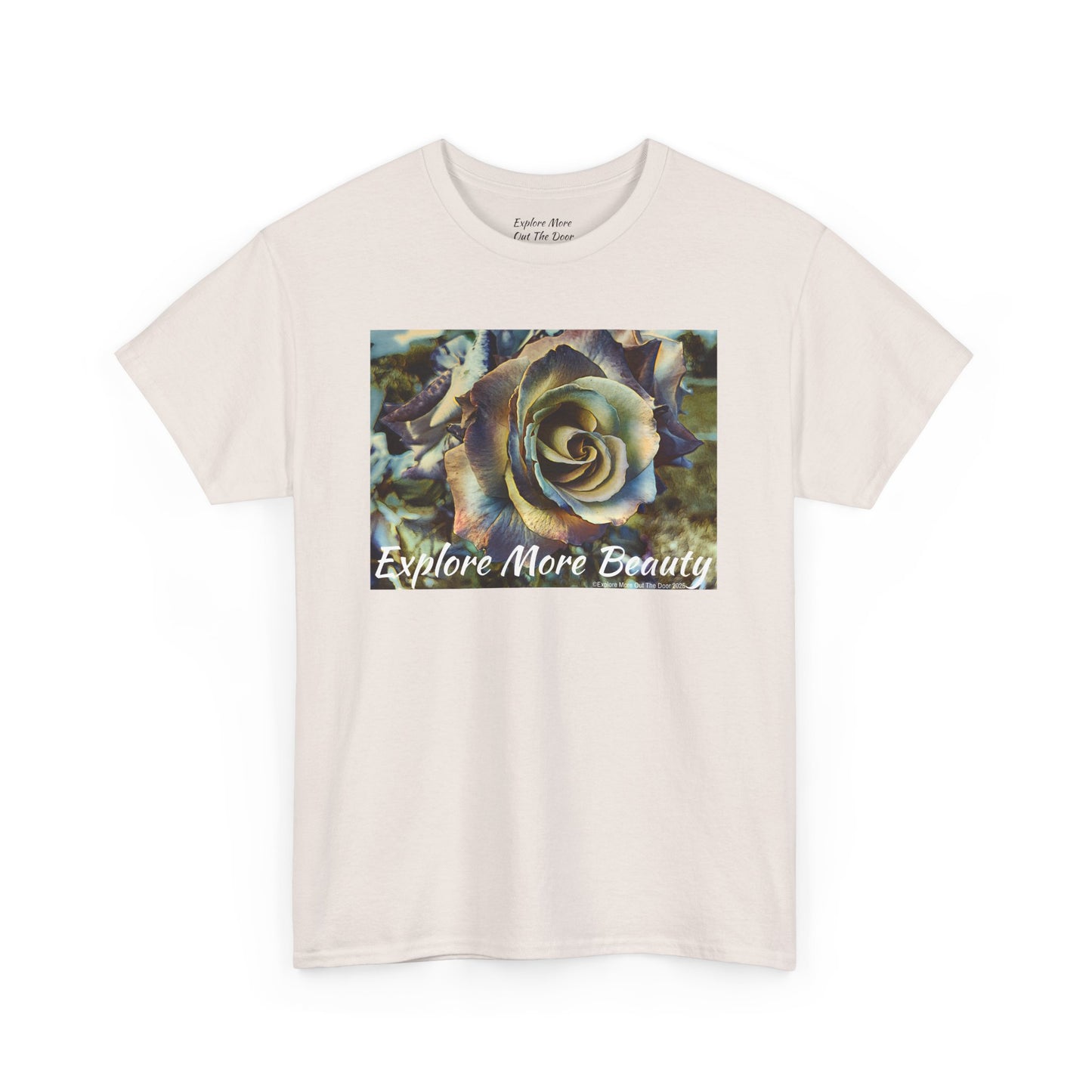 Explore More Beauty Rose Quality Cotton Tee
