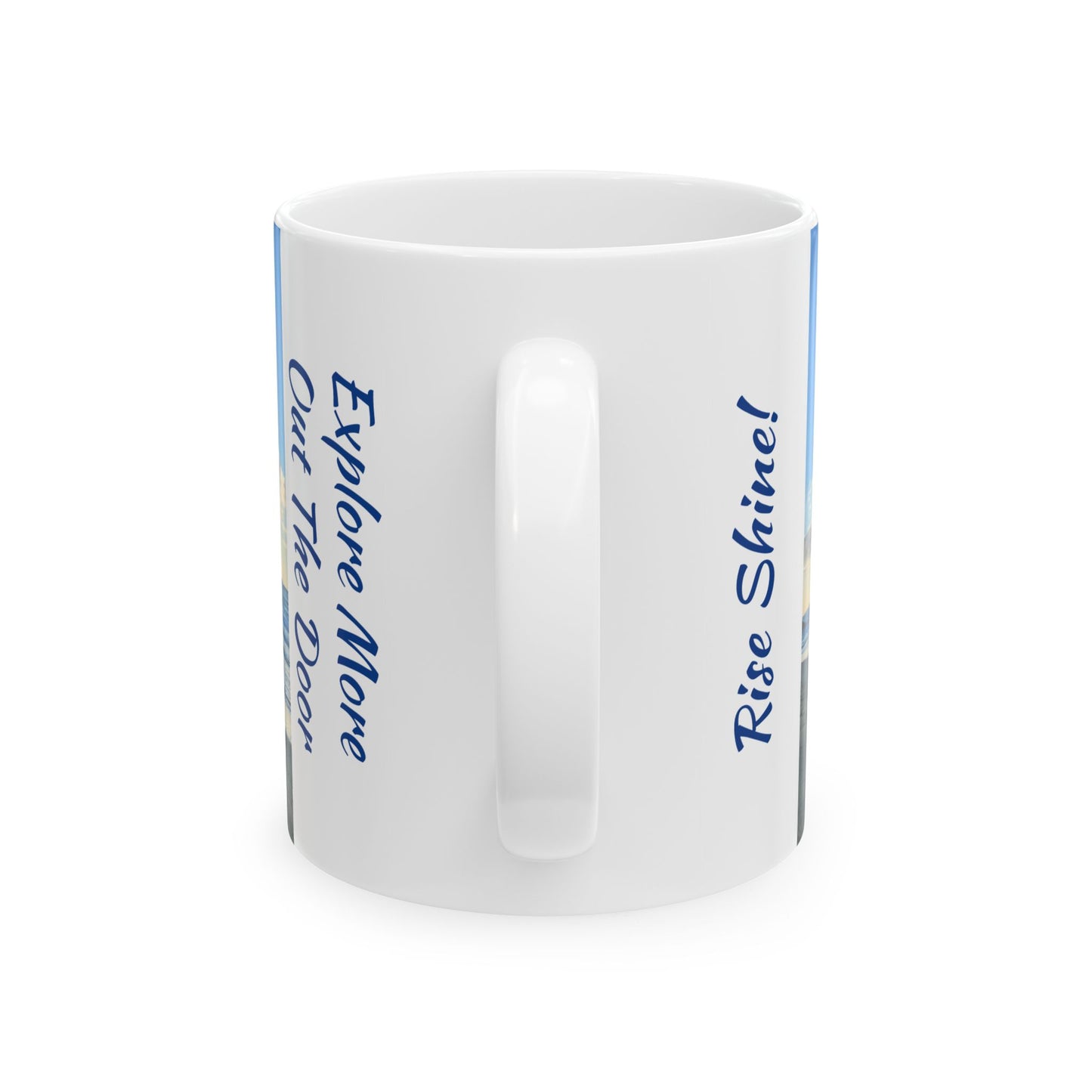 Coffee Mug Ocean Sunrise Rise and Shine Ceramic