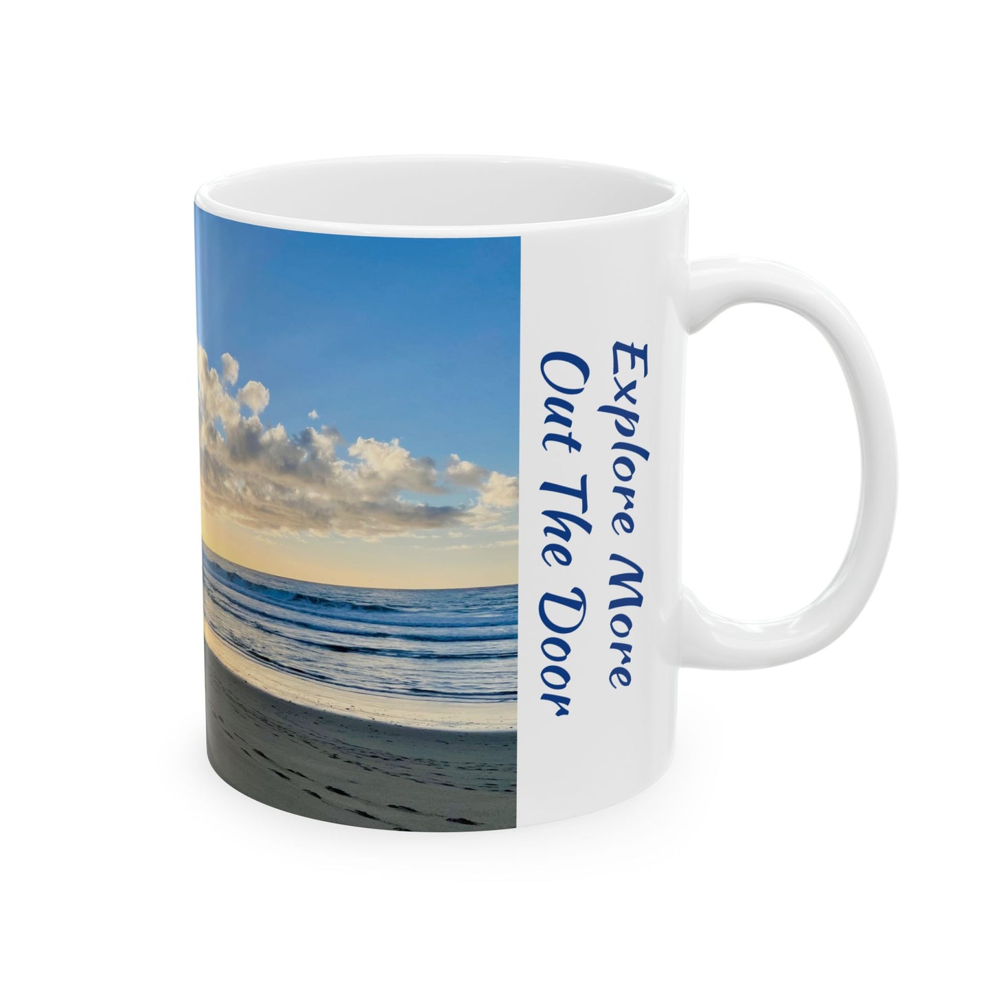 Coffee Mug Ocean Sunrise Rise and Shine Ceramic