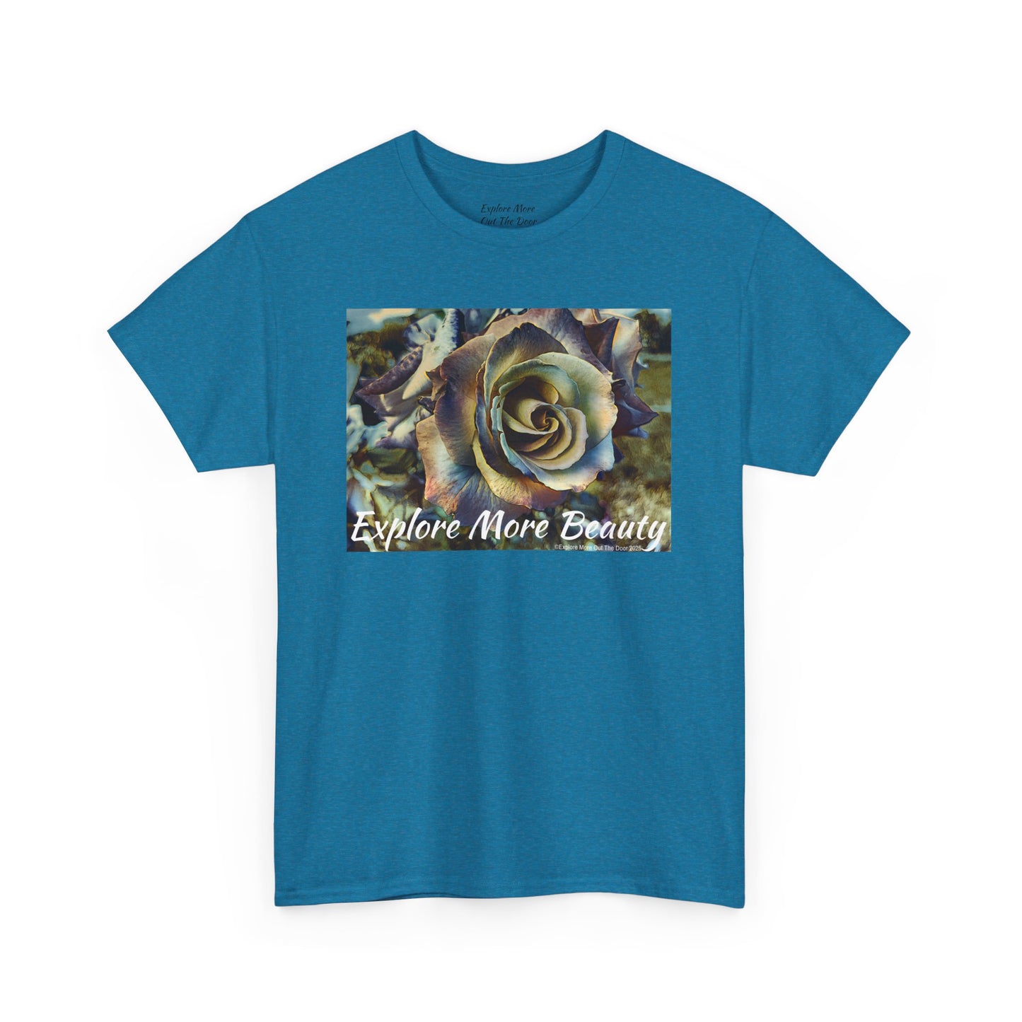 Explore More Beauty Rose Quality Cotton Tee