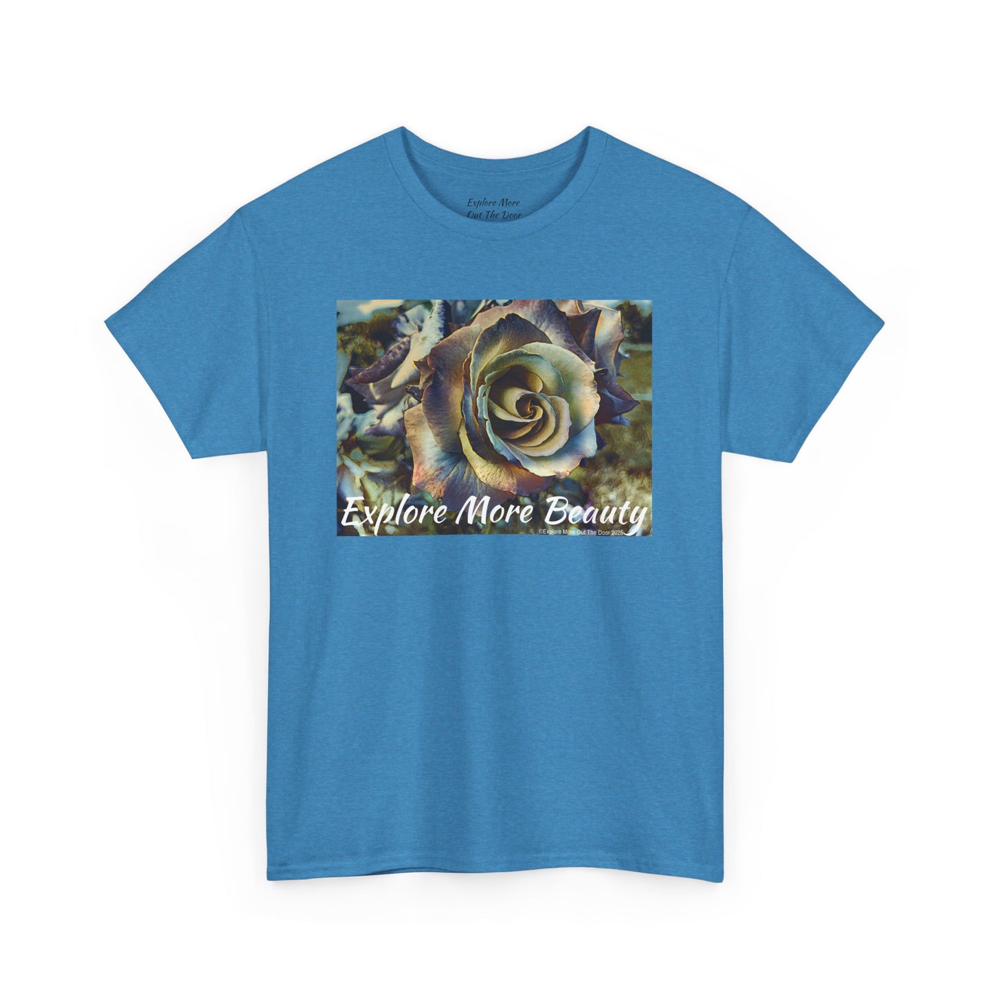 Explore More Beauty Rose Quality Cotton Tee