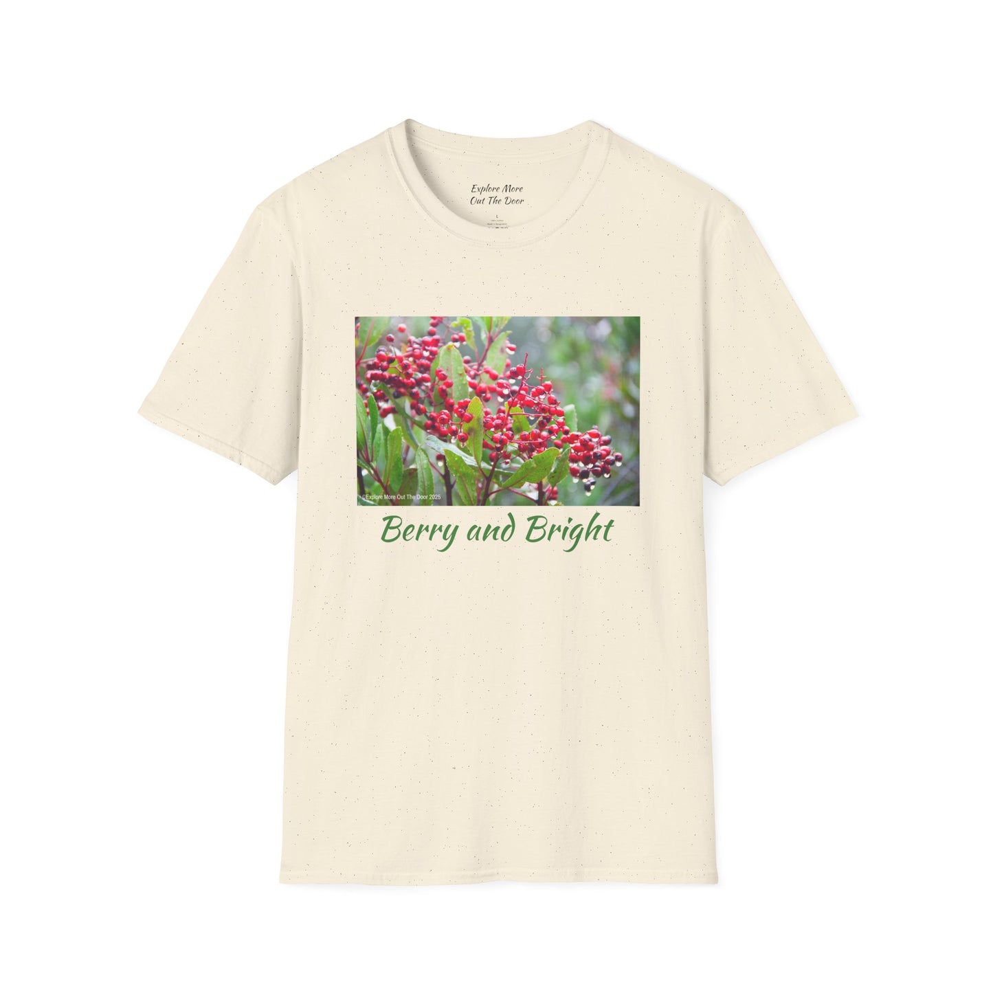 Berry and Bright Cheerful Softstyle T-Shirt