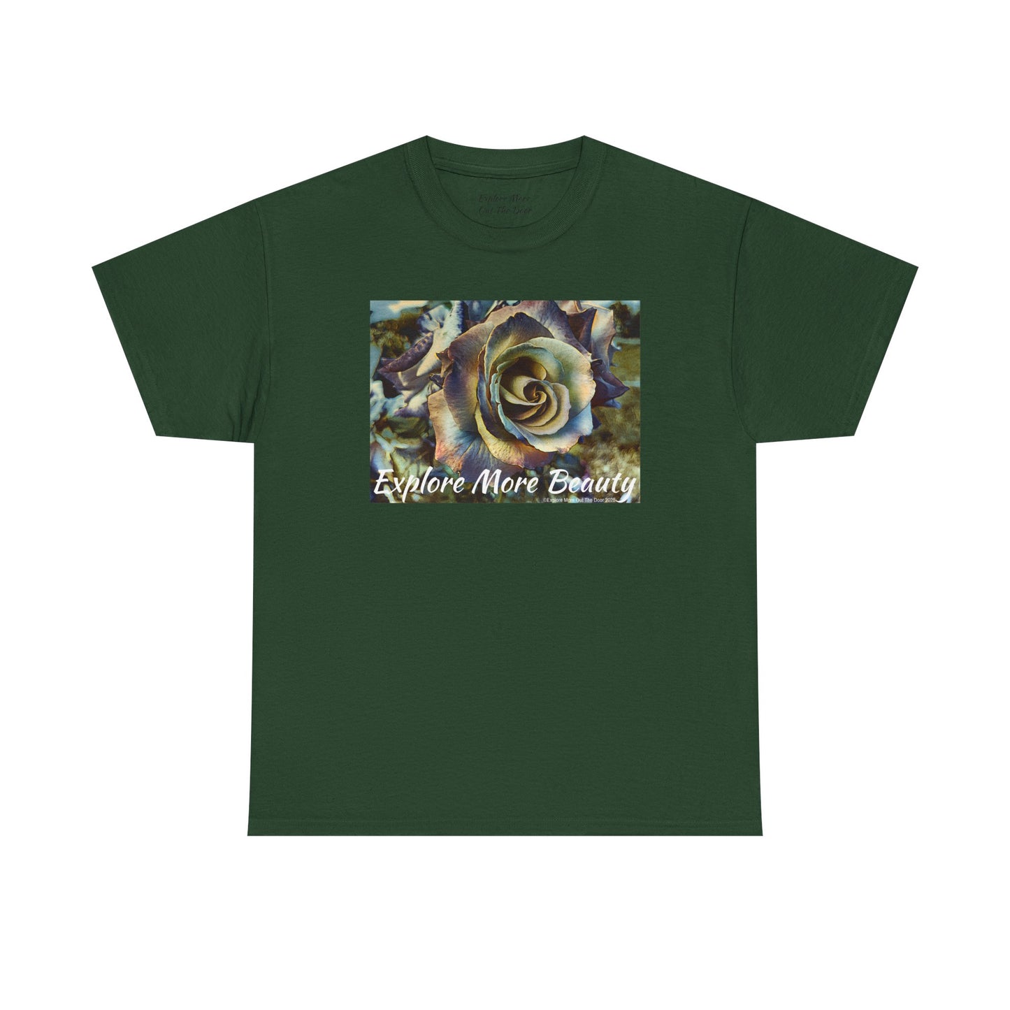 Explore More Beauty Rose Quality Cotton Tee