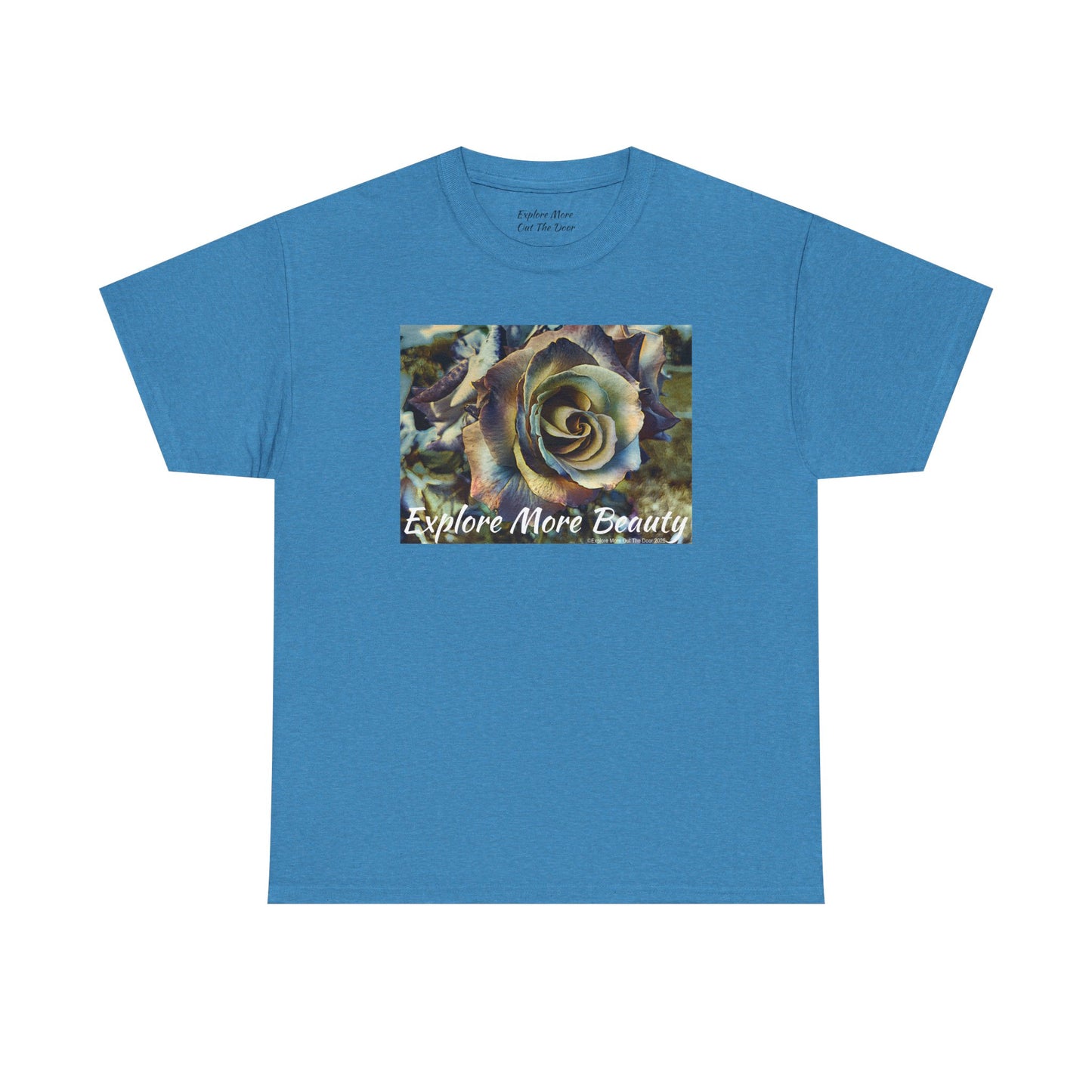 Explore More Beauty Rose Quality Cotton Tee