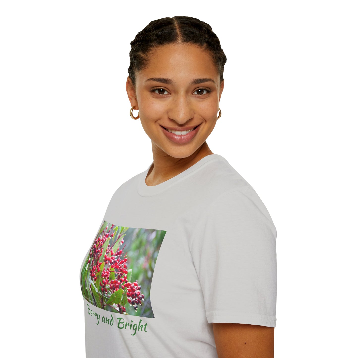 Berry and Bright Cheerful Softstyle T-Shirt