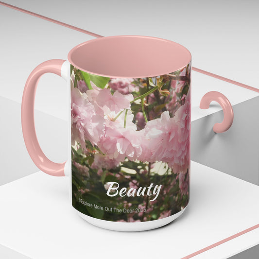 Beauty in Bloom Accent Coffee Mug
