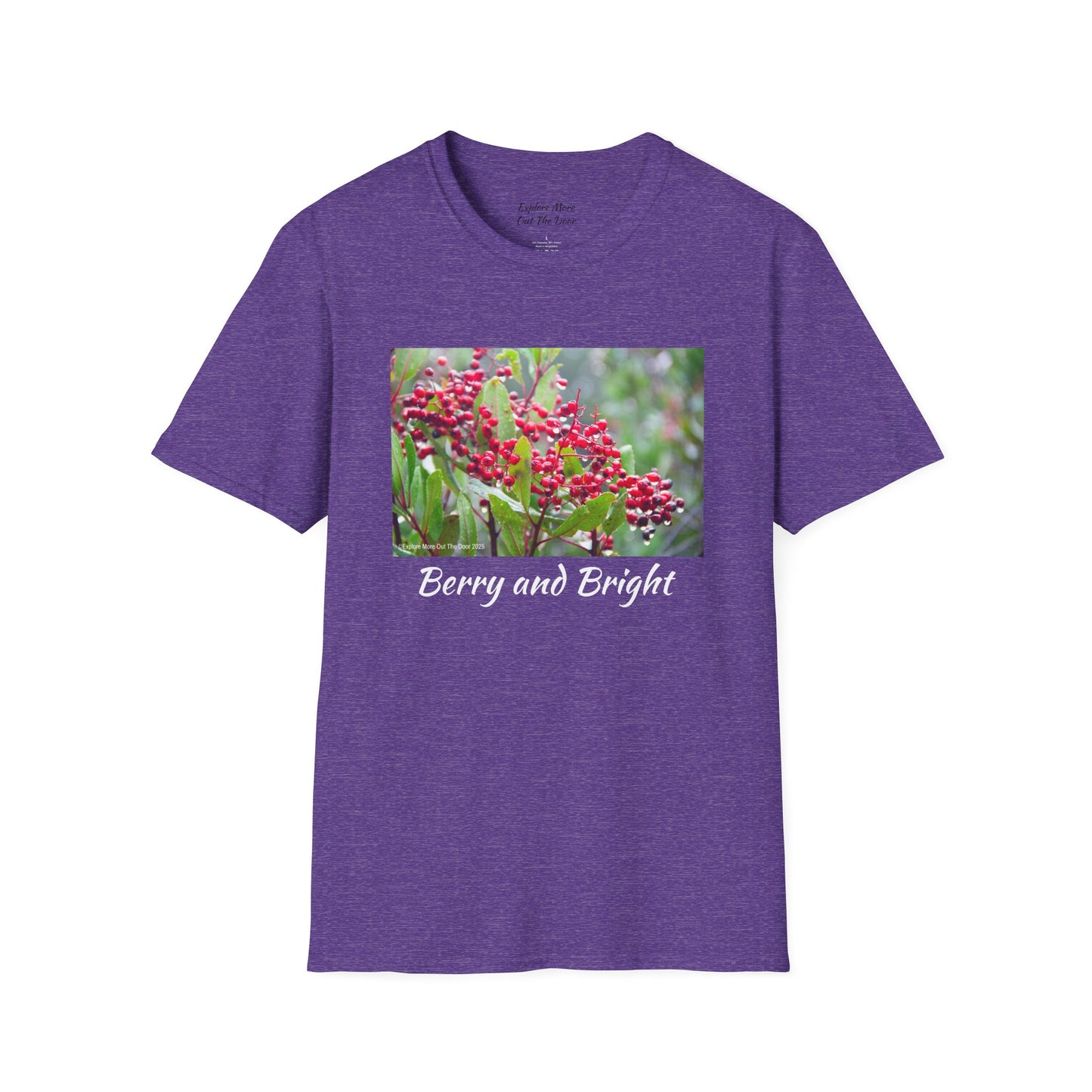 Berry and Bright Cheerful Softstyle T-Shirt