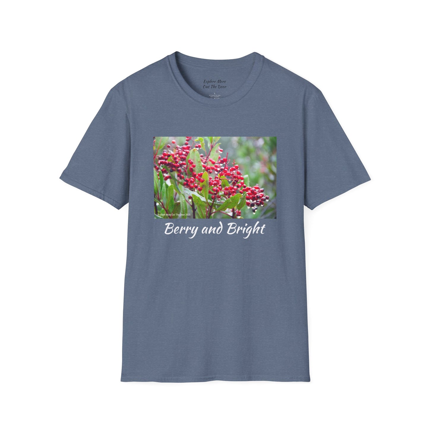 Berry and Bright Cheerful Softstyle T-Shirt