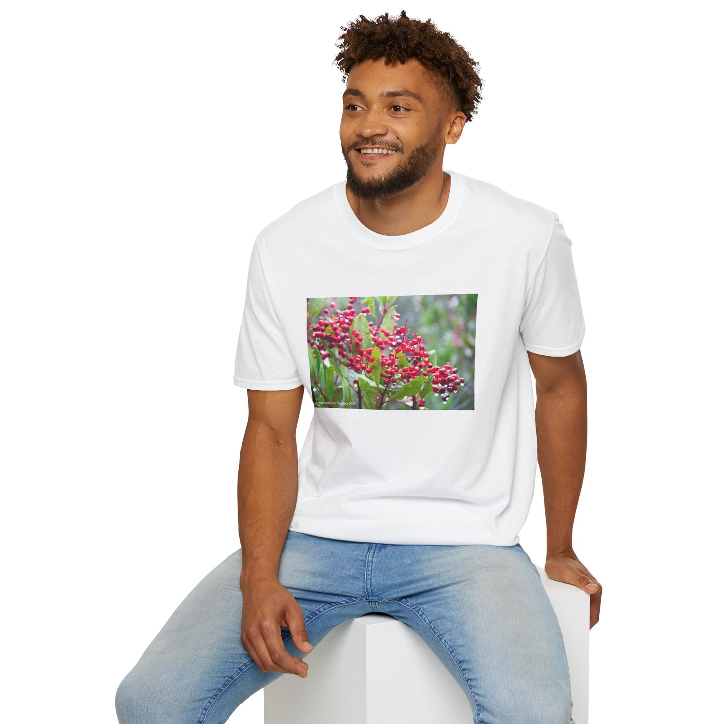 Berry and Bright Cheerful Softstyle T-Shirt