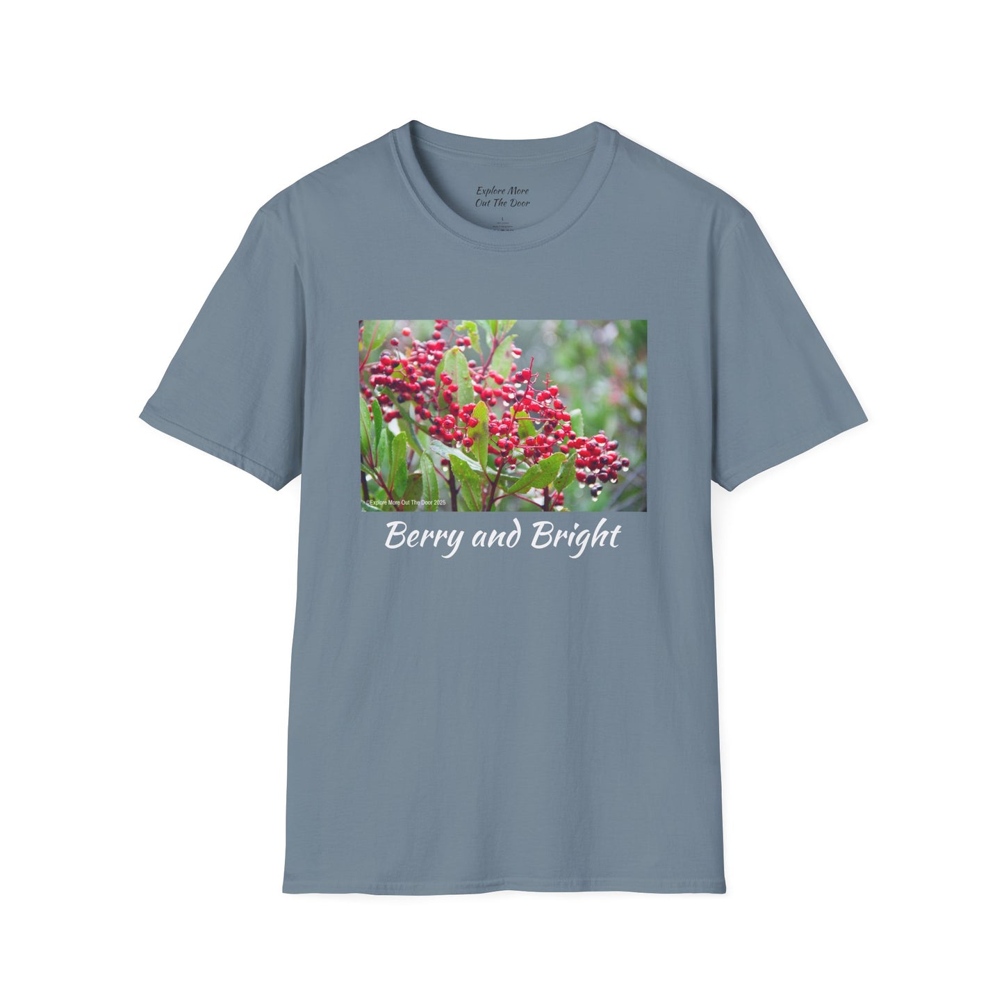 Berry and Bright Cheerful Softstyle T-Shirt
