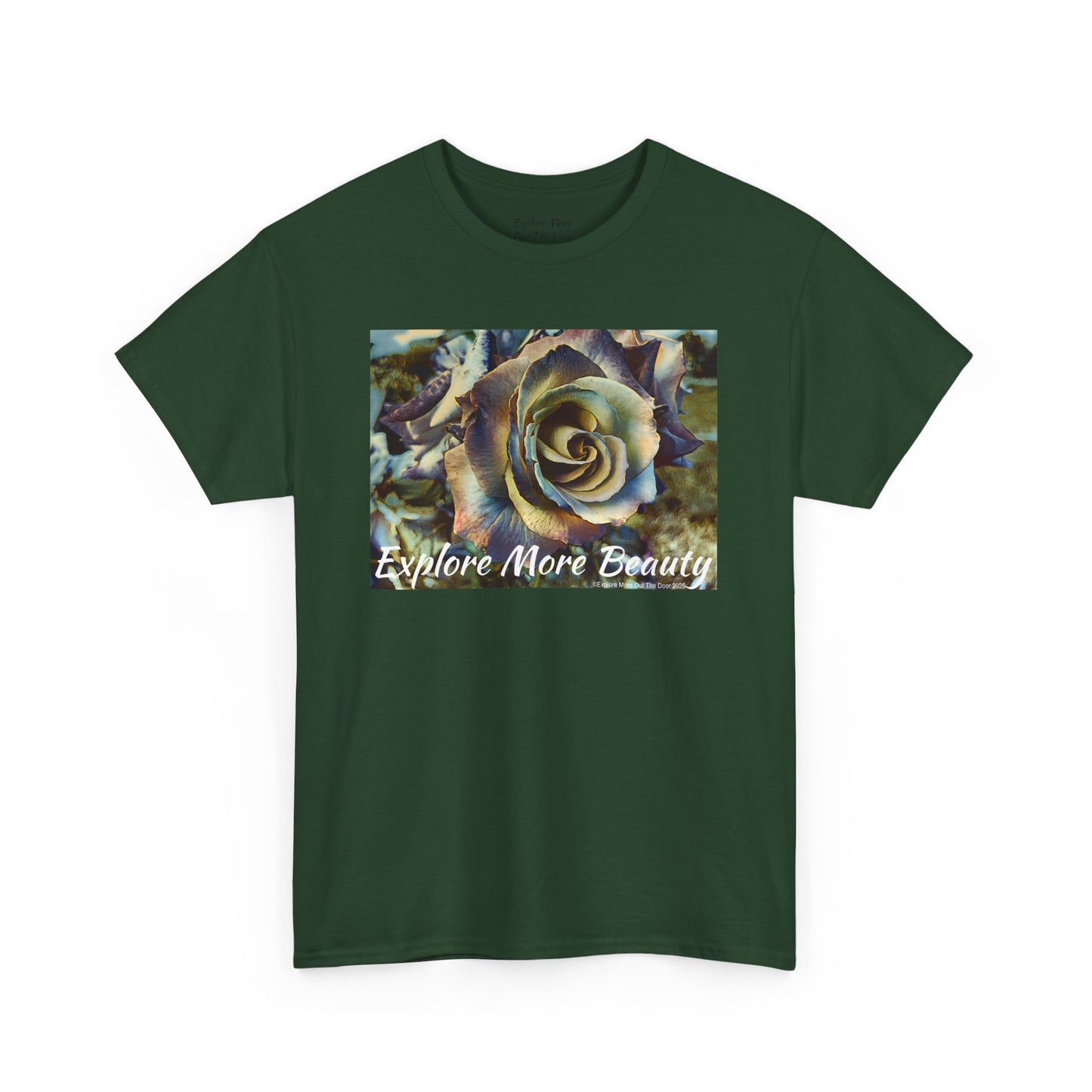 Explore More Beauty Rose Quality Cotton Tee