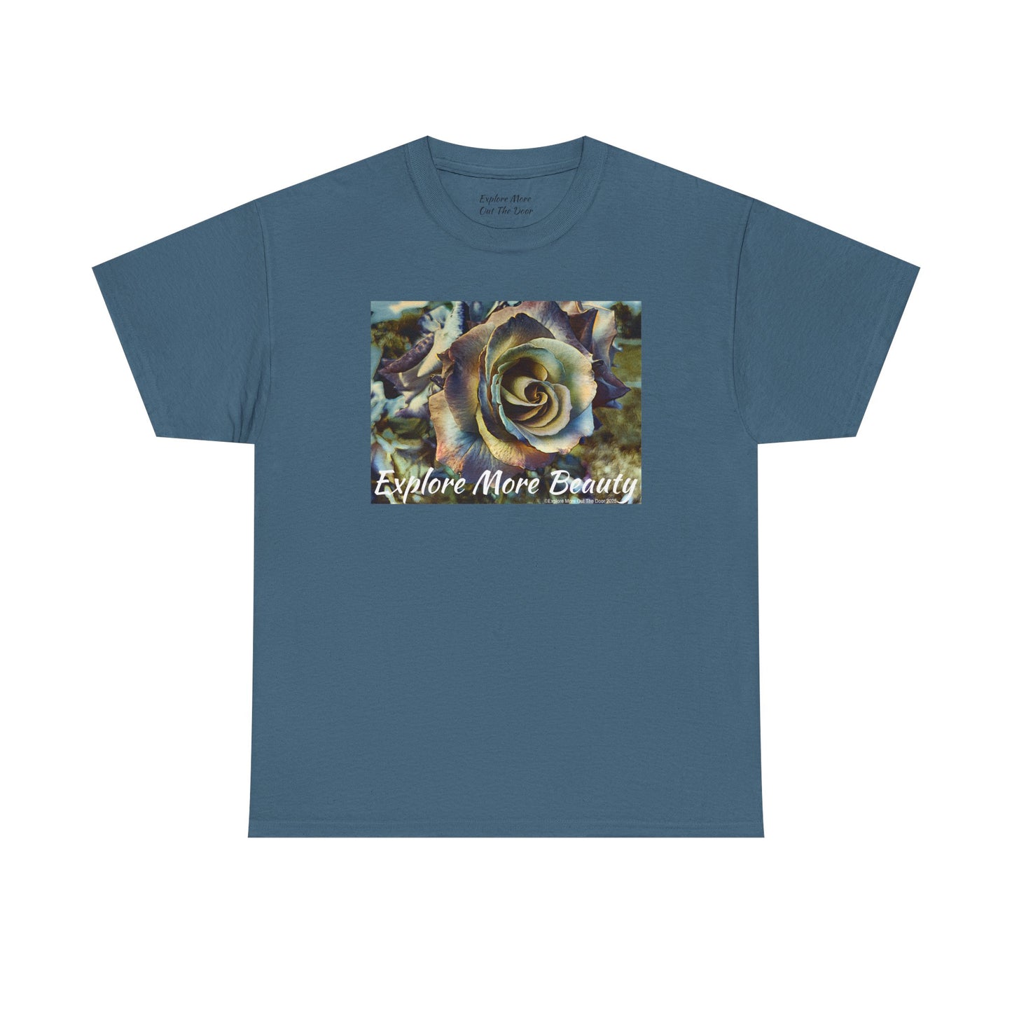 Explore More Beauty Rose Quality Cotton Tee