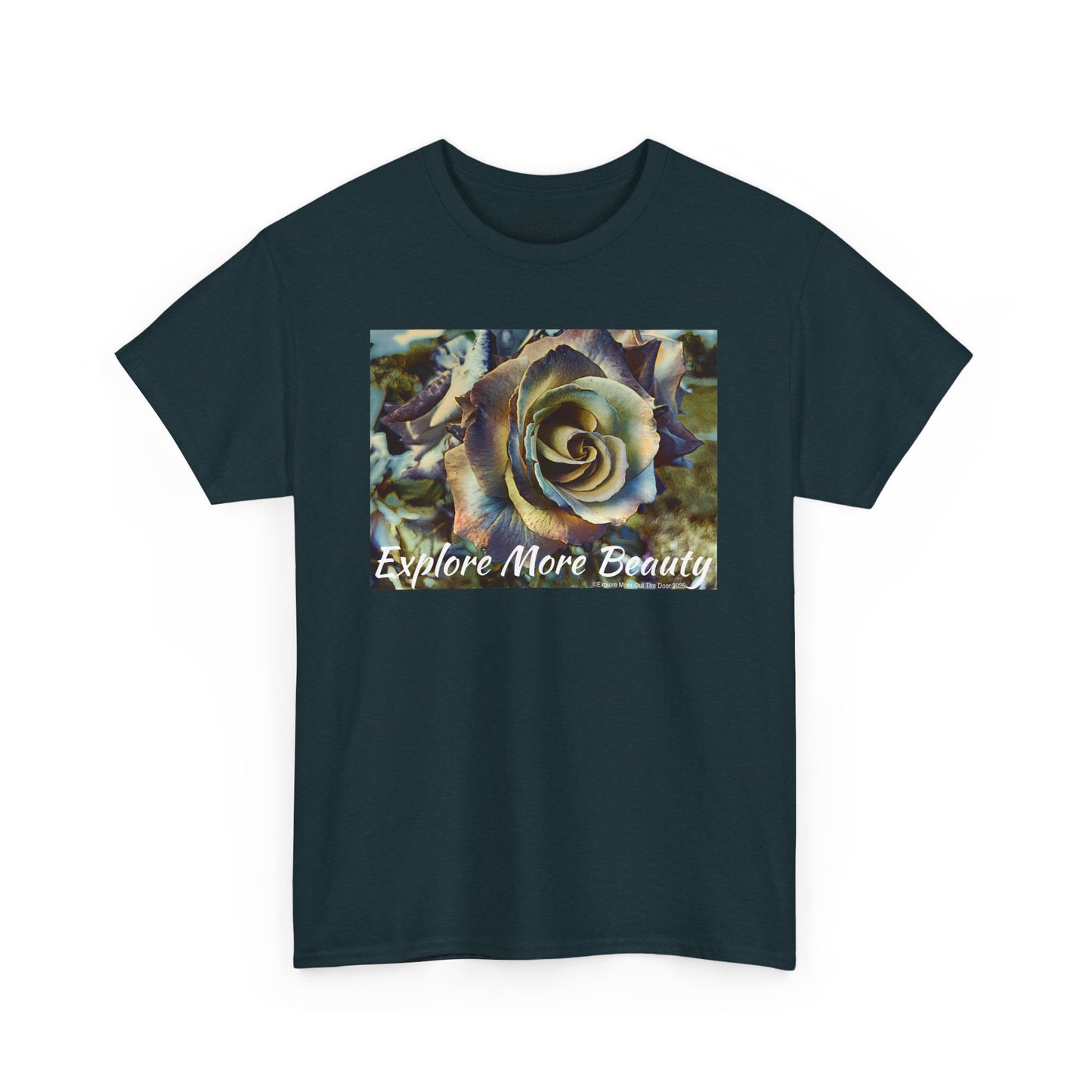 Explore More Beauty Rose Quality Cotton Tee