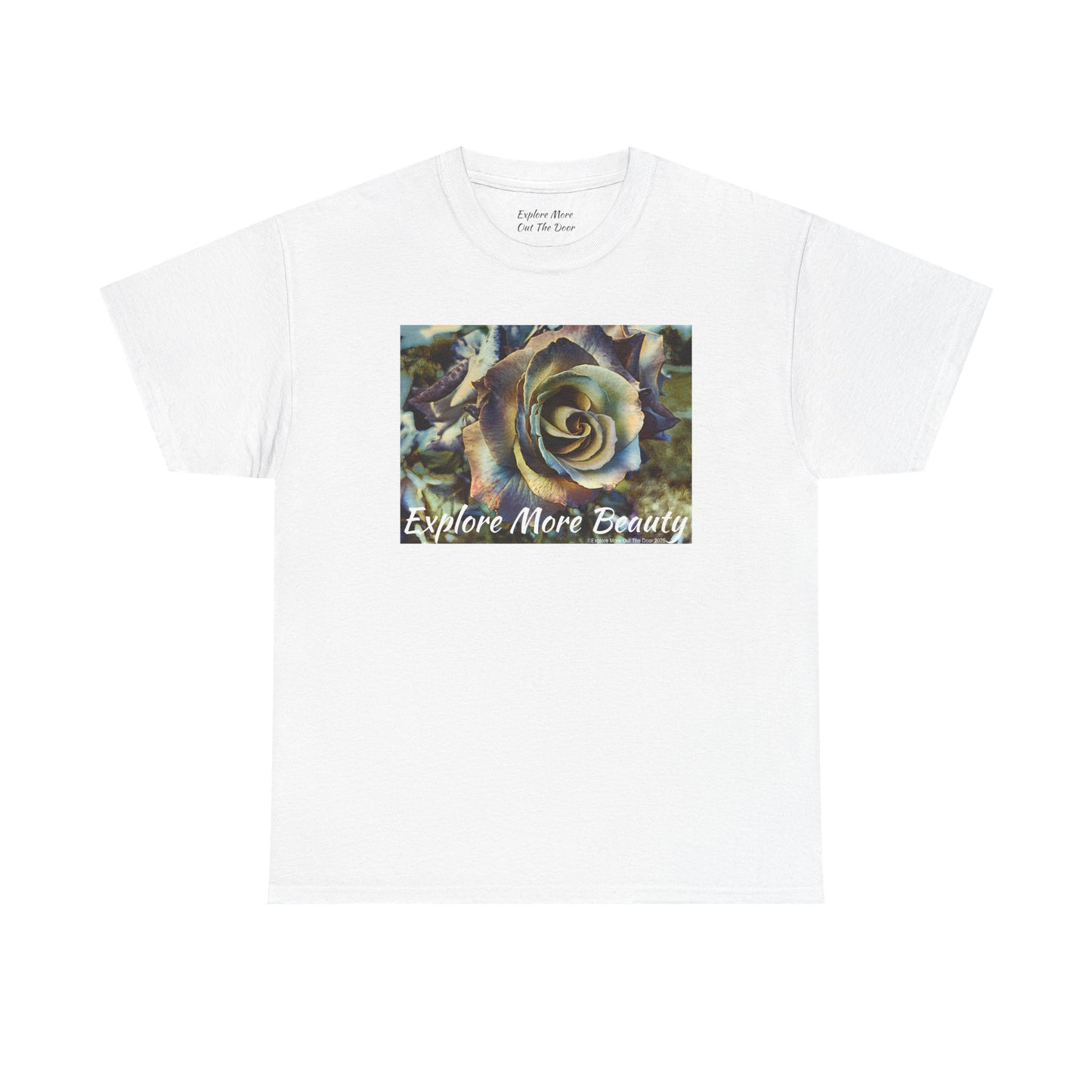 Explore More Beauty Rose Quality Cotton Tee
