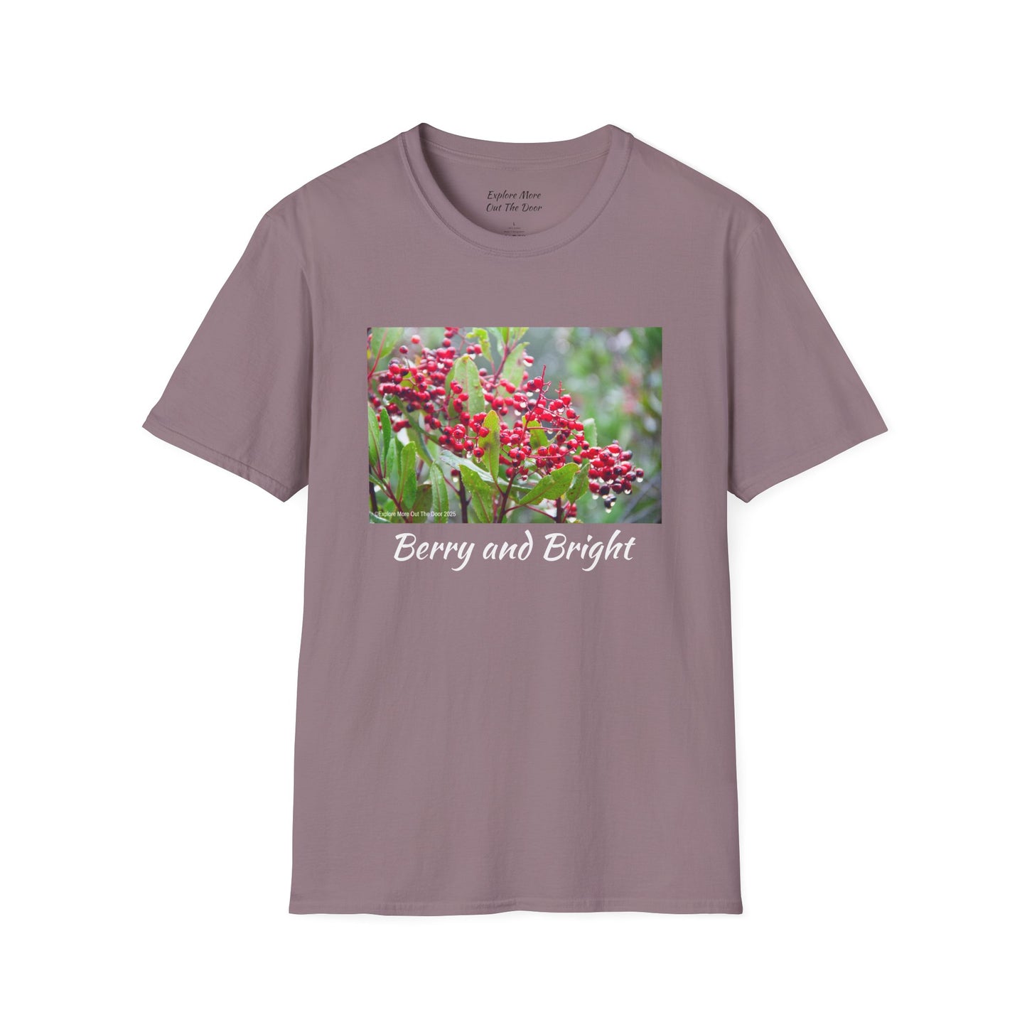 Berry and Bright Cheerful Softstyle T-Shirt