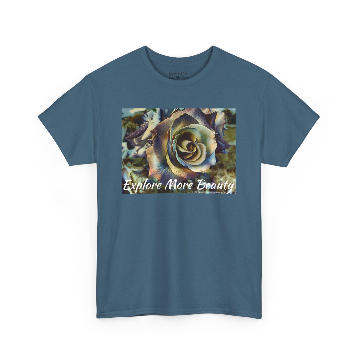 Explore More Beauty Rose Quality Cotton Tee