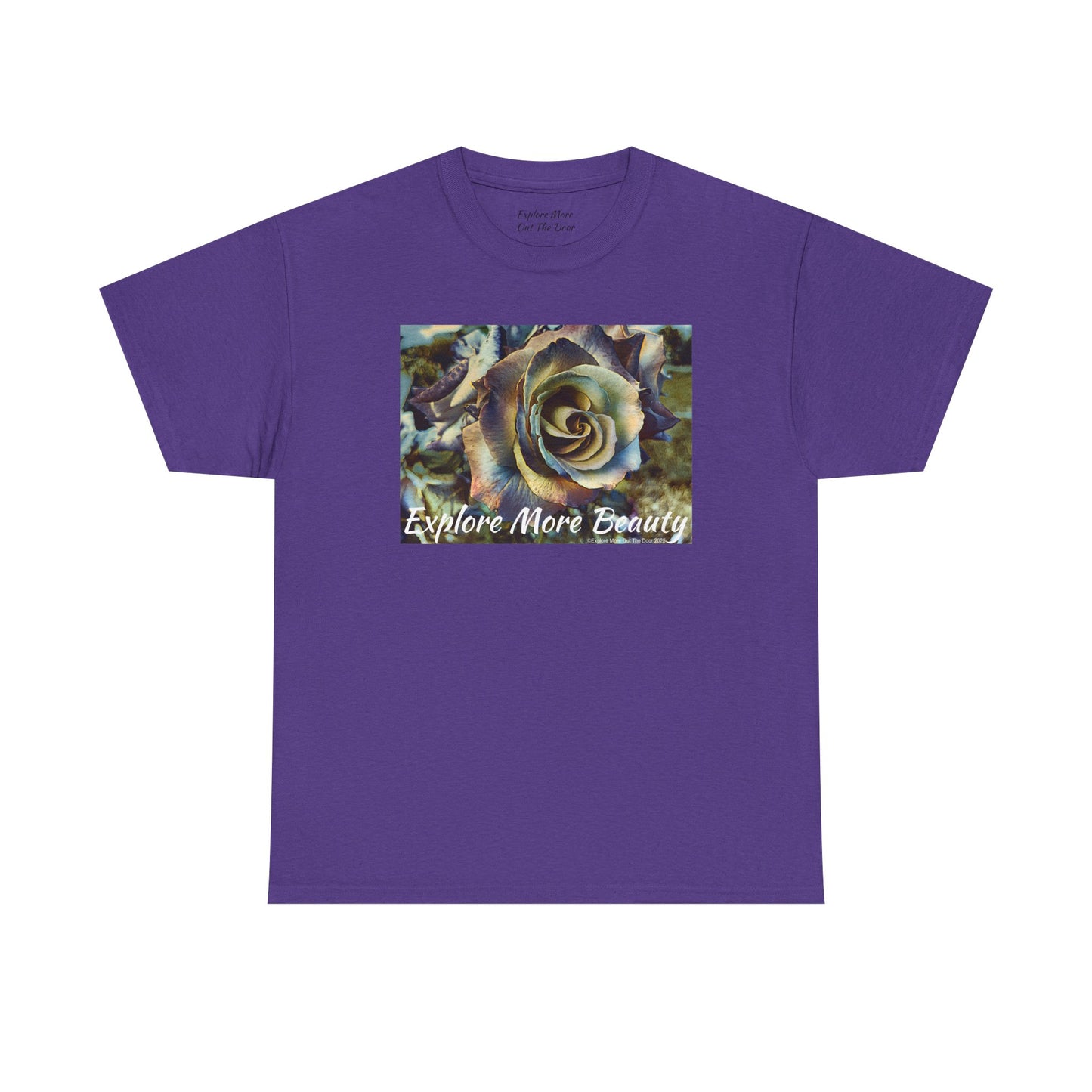 Explore More Beauty Rose Quality Cotton Tee