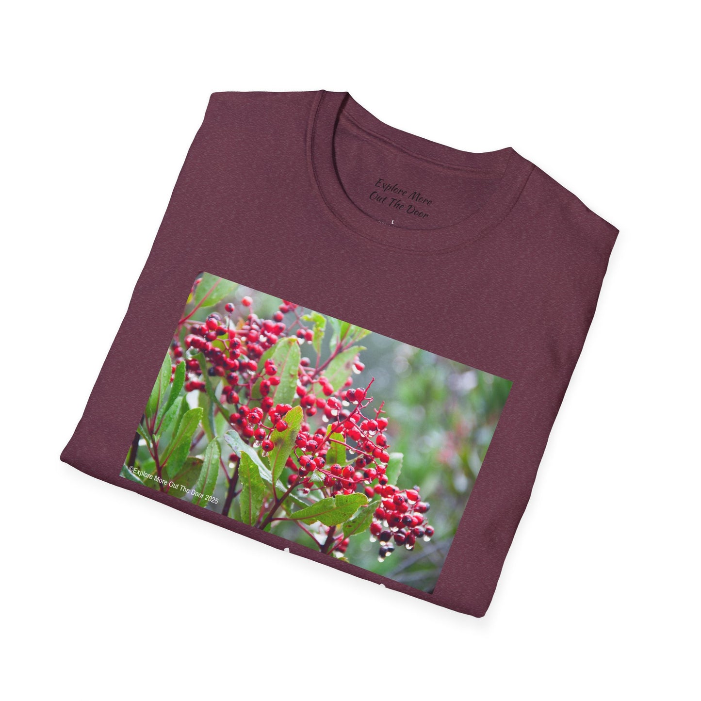 Berry and Bright Cheerful Softstyle T-Shirt