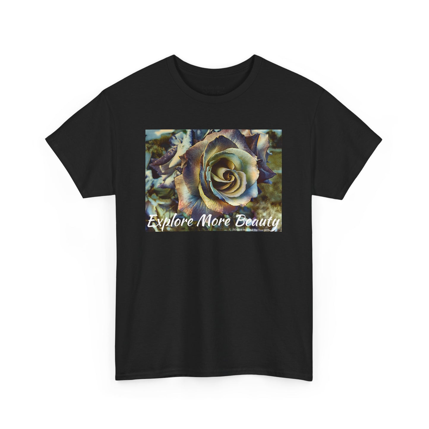 Explore More Beauty Rose Quality Cotton Tee