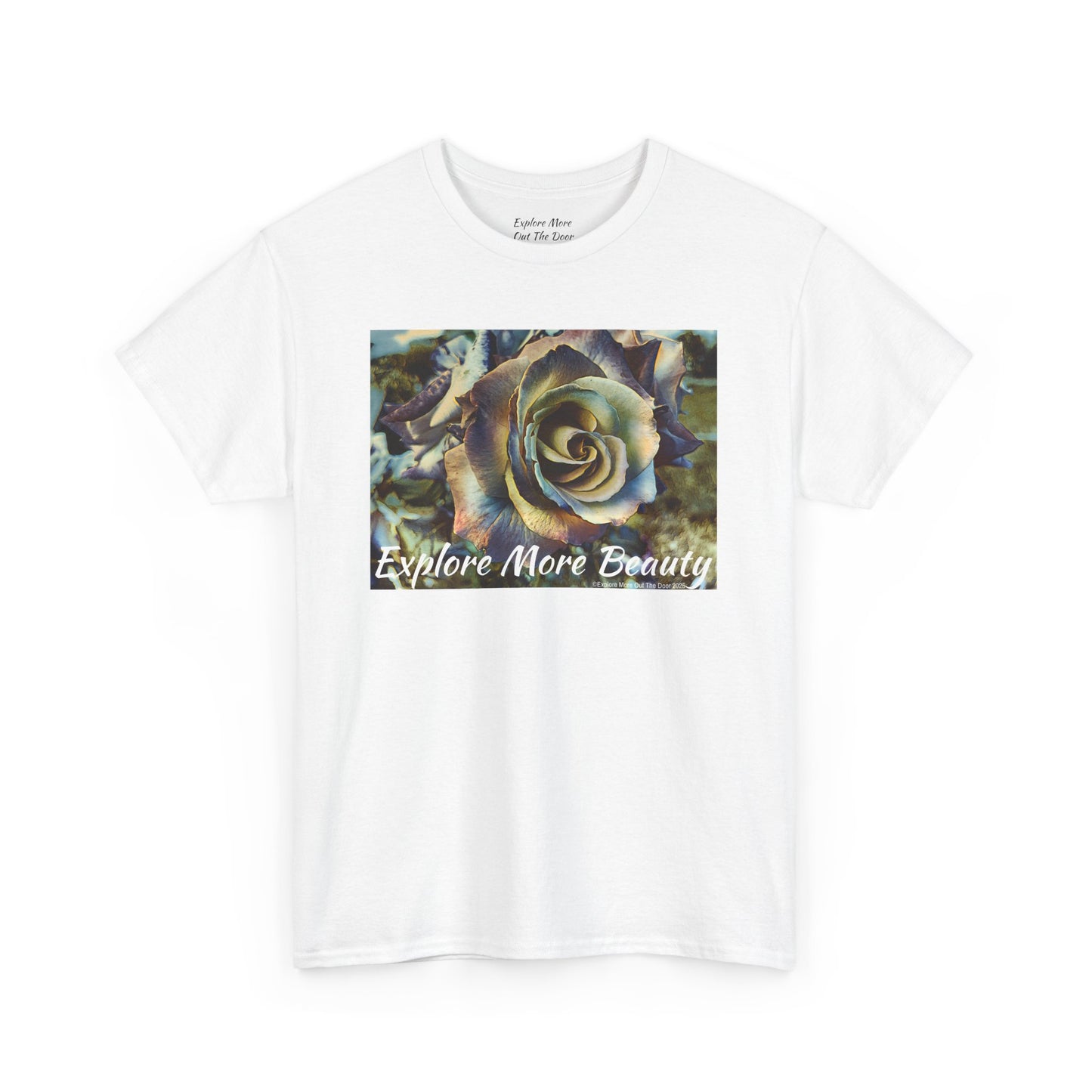 Explore More Beauty Rose Quality Cotton Tee