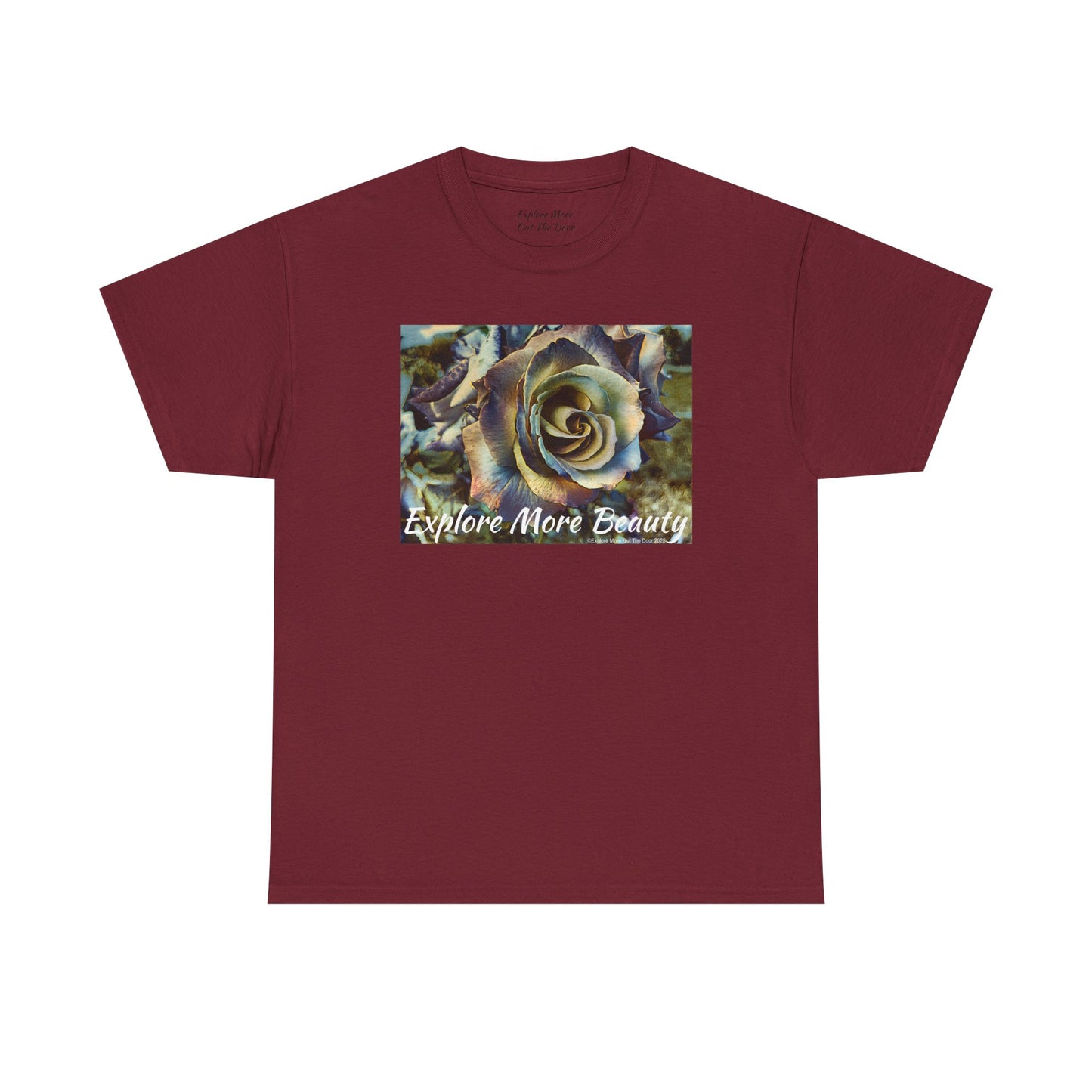 Explore More Beauty Rose Quality Cotton Tee