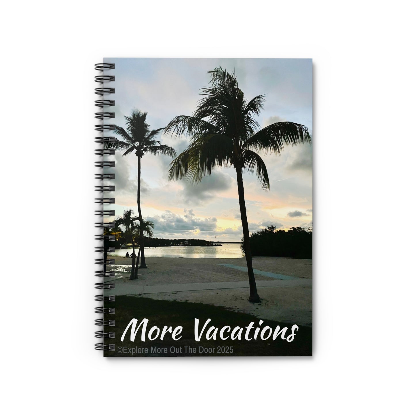 Tropical Vacation Notebook - More Vacations, Travel Journal, Gift for Travelers, Beach Planner, Nature Lover's Diary