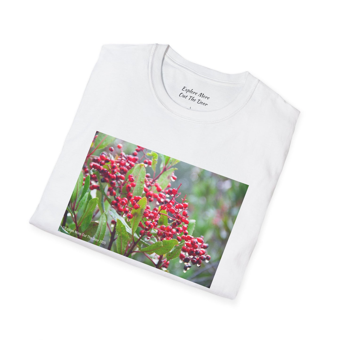 Berry and Bright Cheerful Softstyle T-Shirt