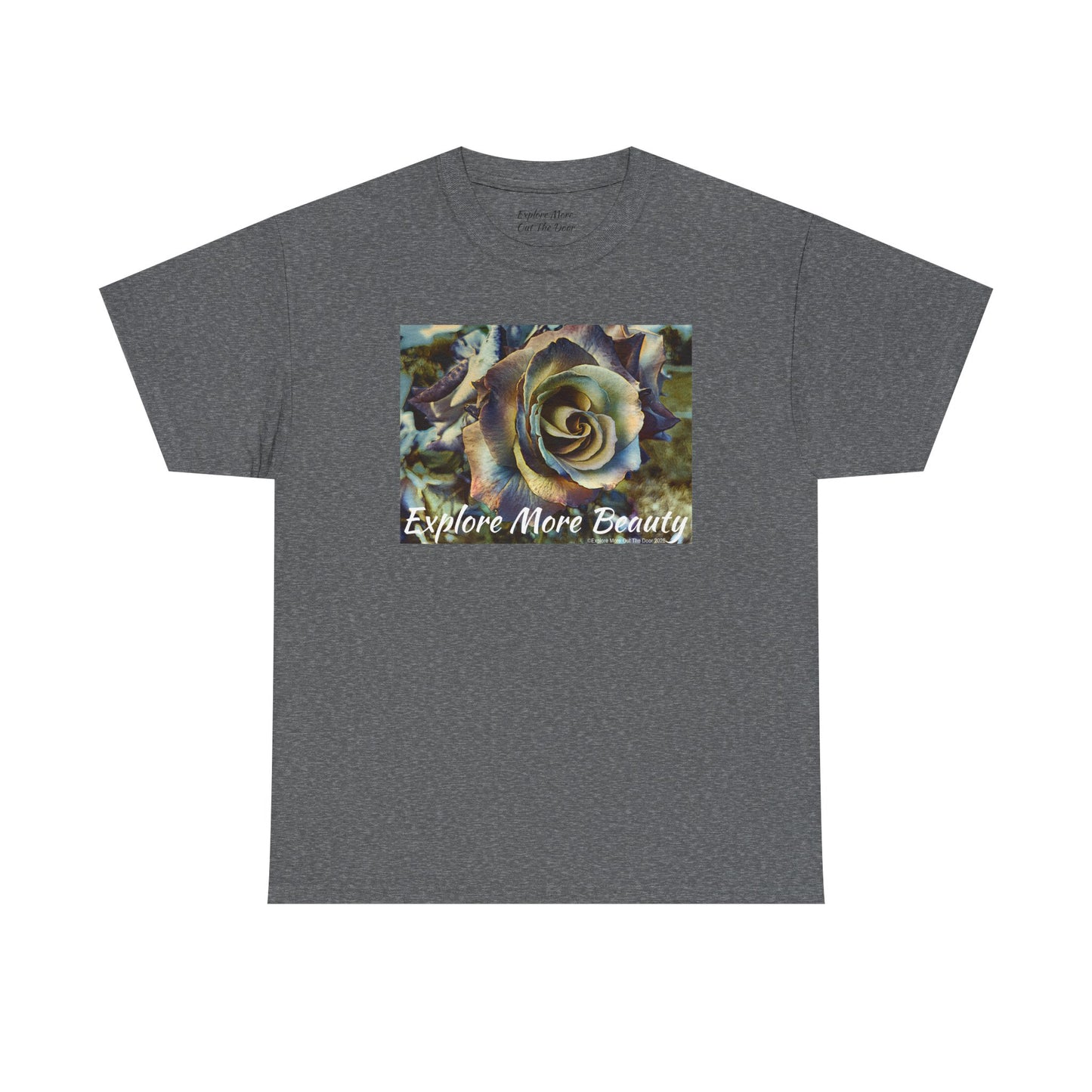 Explore More Beauty Rose Quality Cotton Tee
