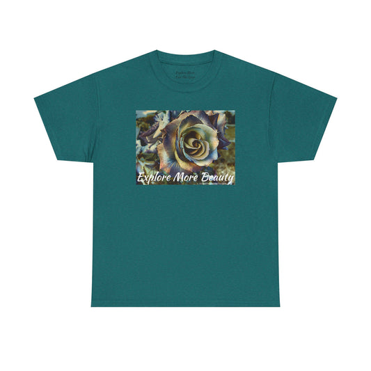 Explore More Beauty Rose Quality Cotton Tee