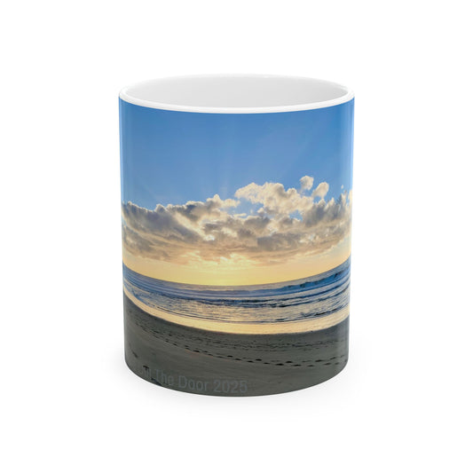 Coffee Mug Ocean Sunrise Rise and Shine Ceramic