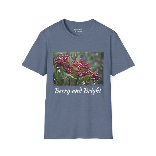 Berry and Bright Cheerful Softstyle T-Shirt