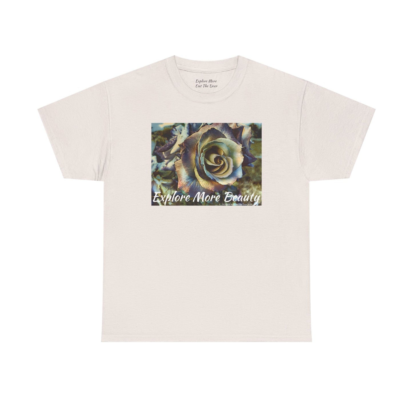 Explore More Beauty Rose Quality Cotton Tee