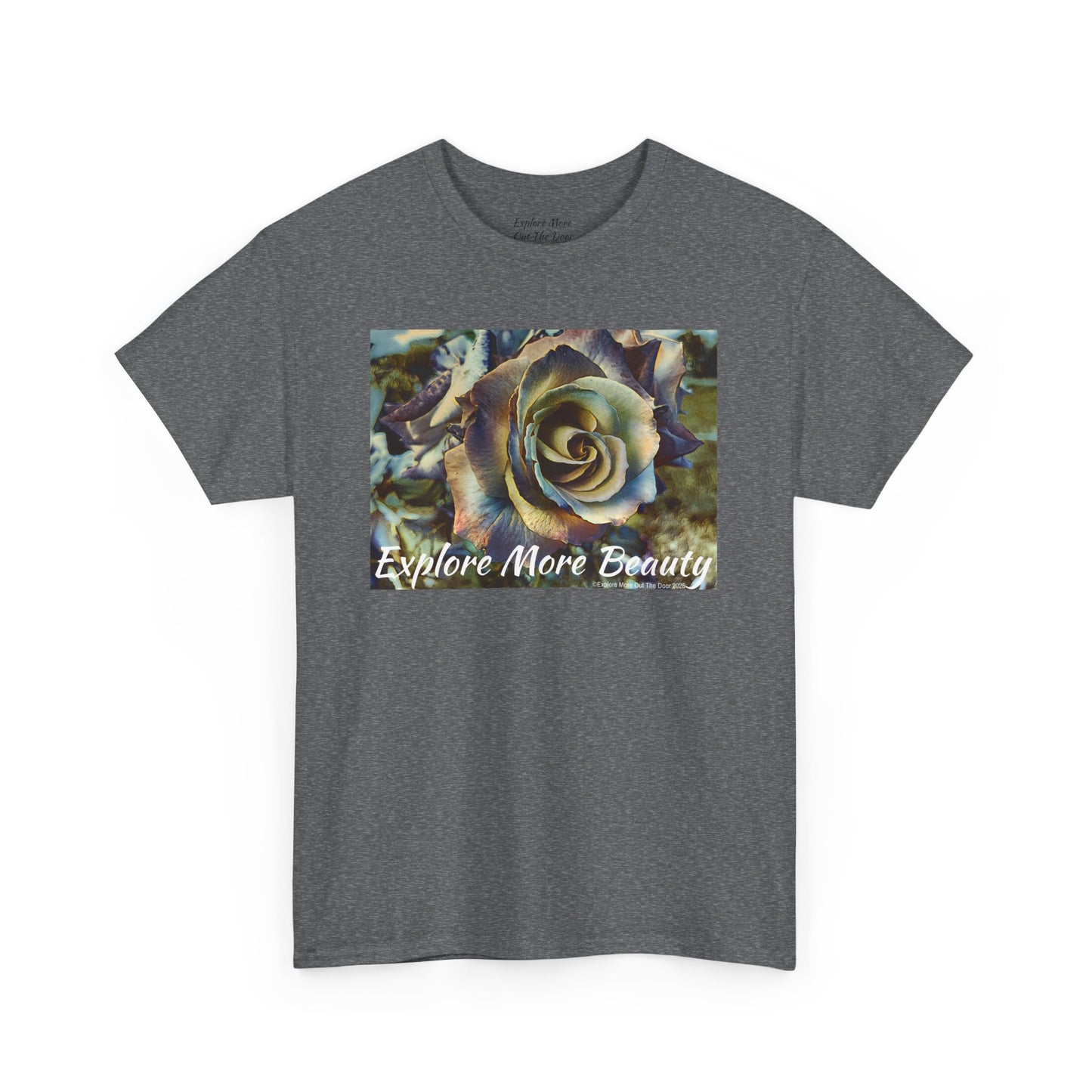 Explore More Beauty Rose Quality Cotton Tee