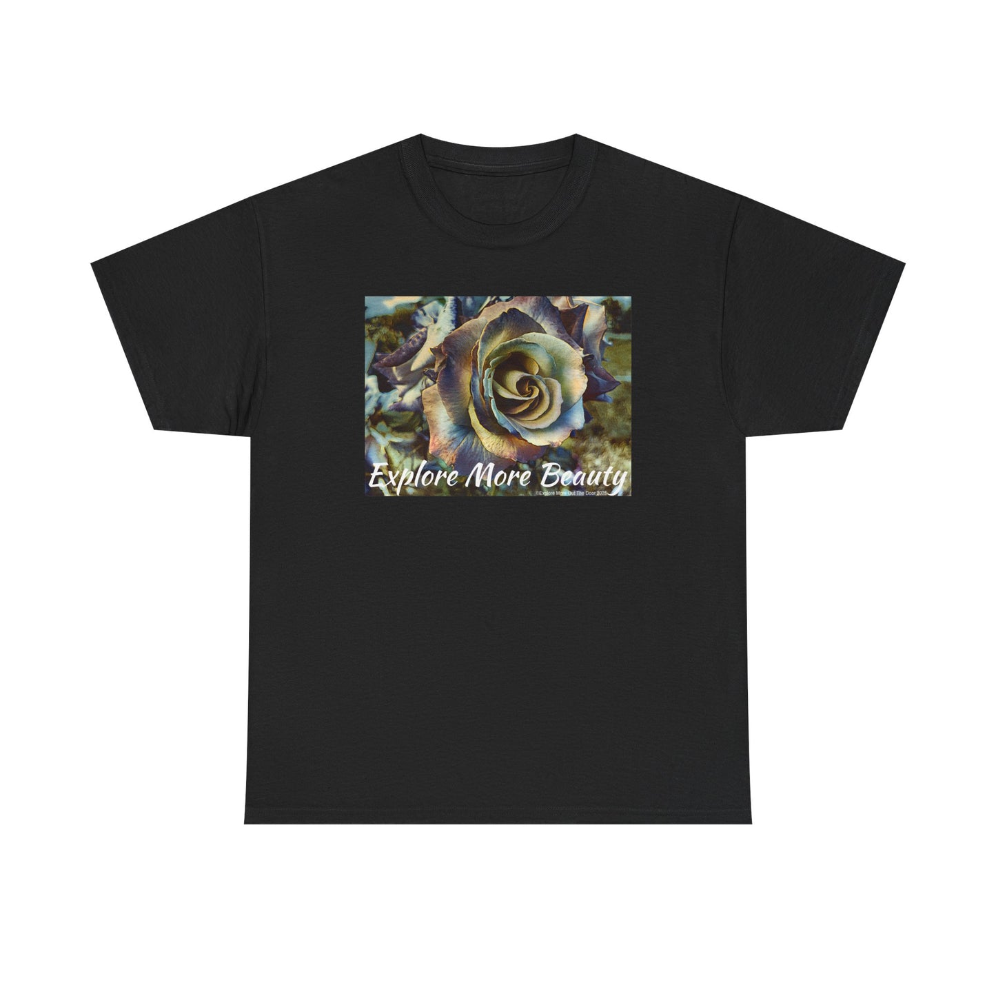 Explore More Beauty Rose Quality Cotton Tee